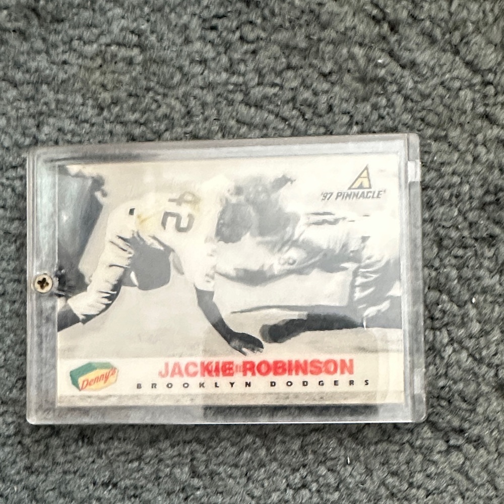 Jackie Robinson Baseball Card